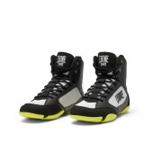 CL110 - Botas de pugilismo "Premium" - Preto / Lima